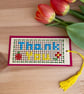 Cross Stitch Thank You Bookmark Kit - Thoughtful Teacher Gift