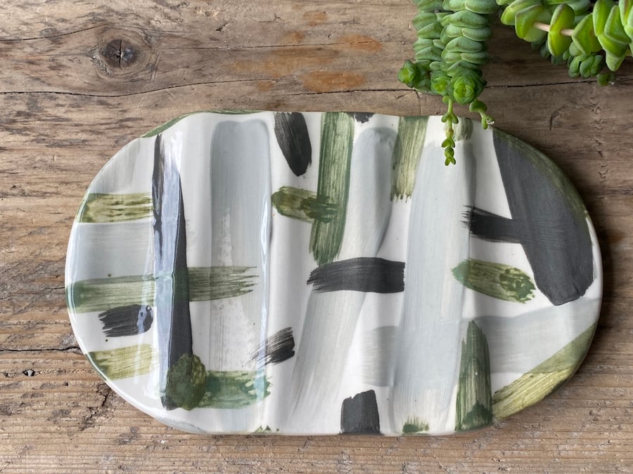 Handmade Ceramic Soap Dish