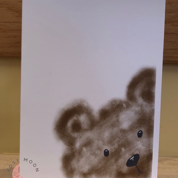 Does Somebody Need a Bear Hug?  Blank Card