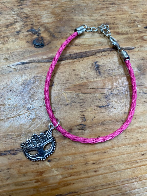  Pink Mask Bracelet (585)