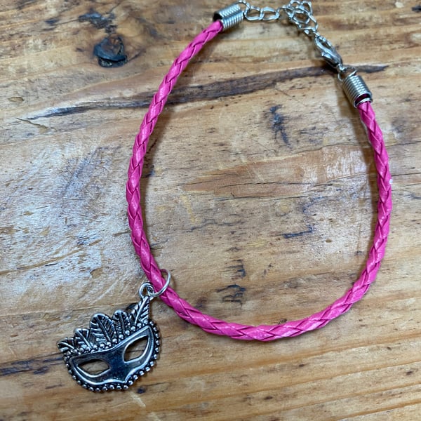  Pink Mask Bracelet (585)