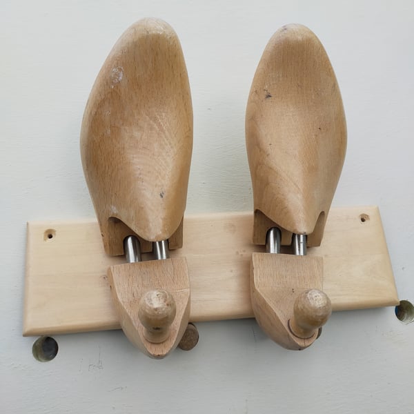 Shoe Tree Towel and Gown Hooks