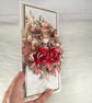 Handmade 3D Christmas Card.Christmas Baking & Red Roses. Luxury Festive Card(10) - Image 5