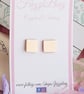 Copper Square Earrings - Image 2
