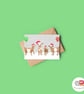 Goat Christmas Card, A6 Christmas Card, Cute Animal Christmas Card - Image 1