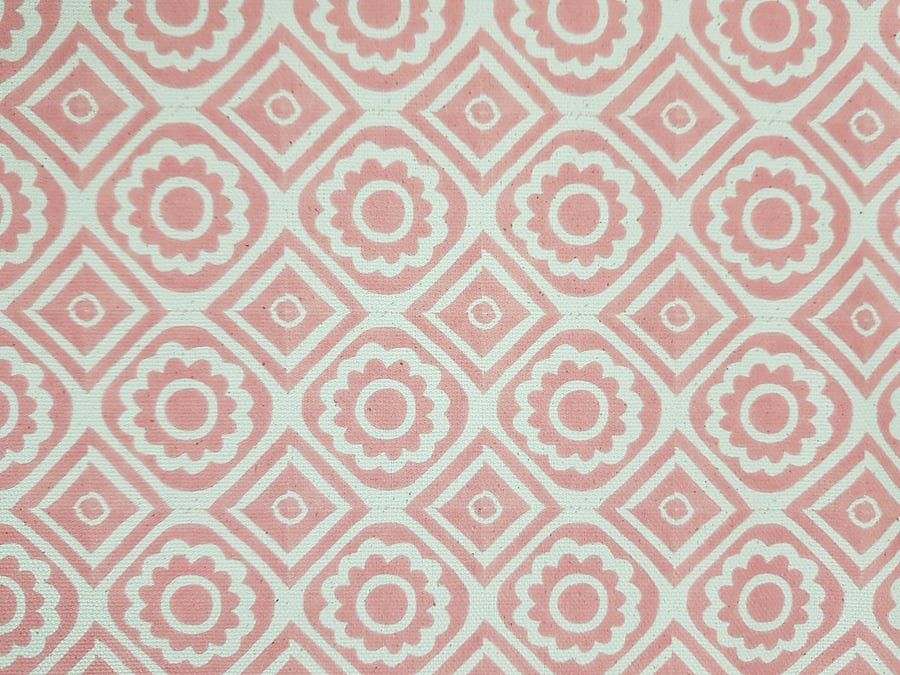 'Rebecca' fabric in candy pink