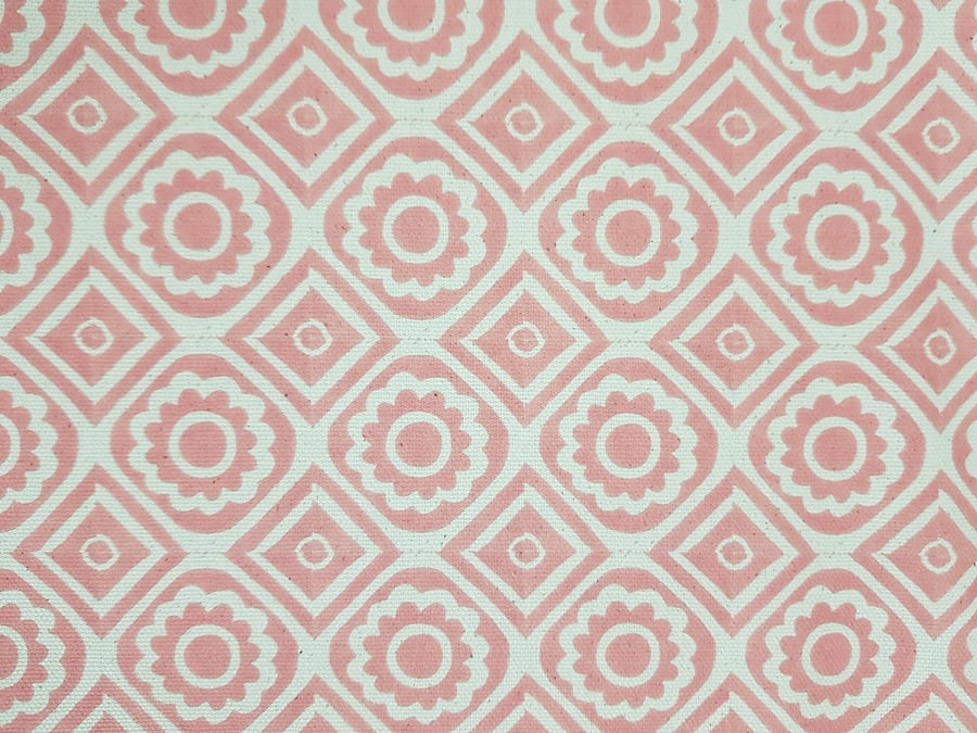 'Rebecca' fabric in candy pink