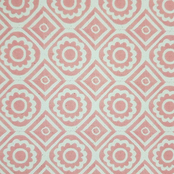 'Rebecca' fabric in candy pink