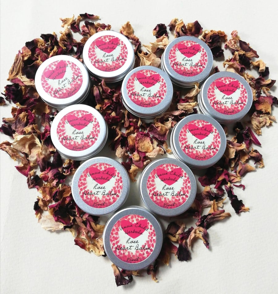 Rose Heart Perfume Balm