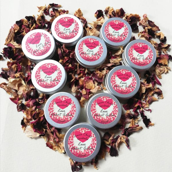 Rose Heart Perfume Balm