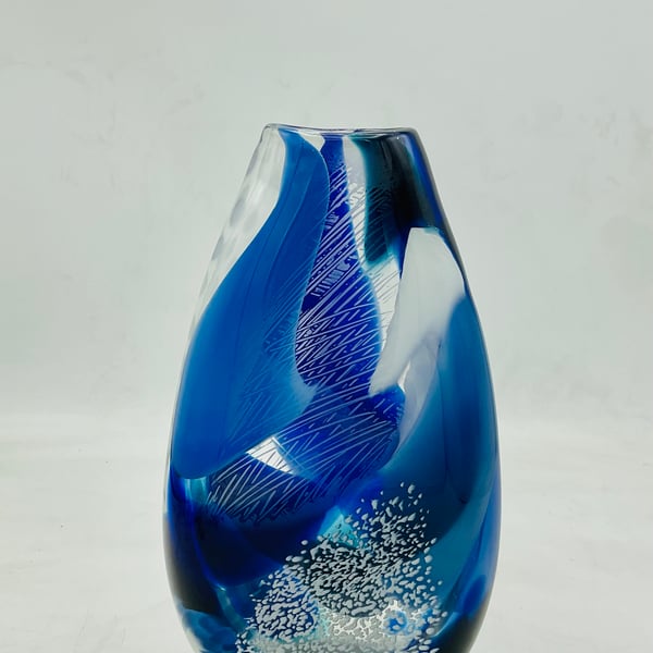 Ocean Colours Baby Brushstroke Vase