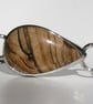Picture Jasper Oval Cuff Bangle Sterling Silver Hallmarked Gift for her  - Image 4