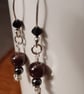 Garnet bead drops - Image 2