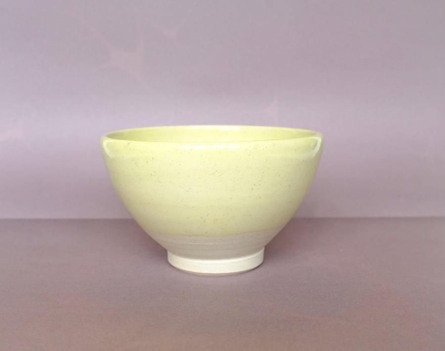 Yellow bowl