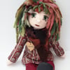 Calamity, 55cm Collectable Cloth Doll, Handmade Art Doll, Rag Doll