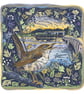 Nightingale – The Fugitive Midnight Music. Original Hand-Finished Linocut Print