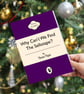 Funny Christmas Card - Why Can't We Find the Sellotape - Penguin Style A5 Card - Image 9