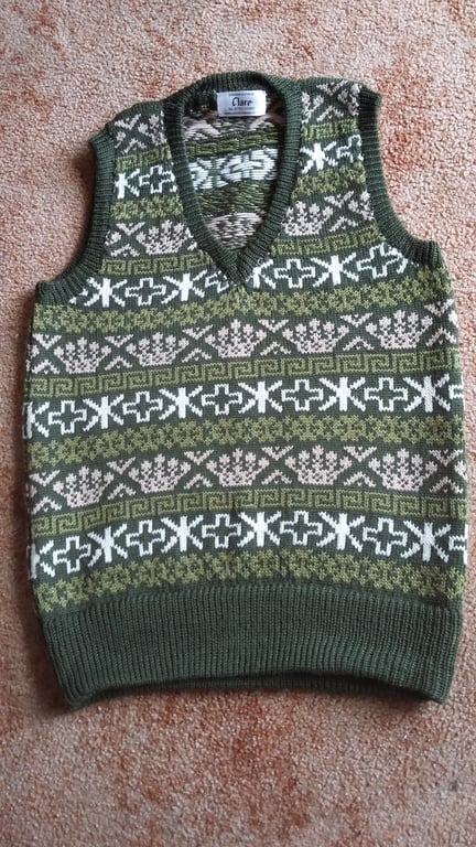 Fairisle Sleeveless Pullover
