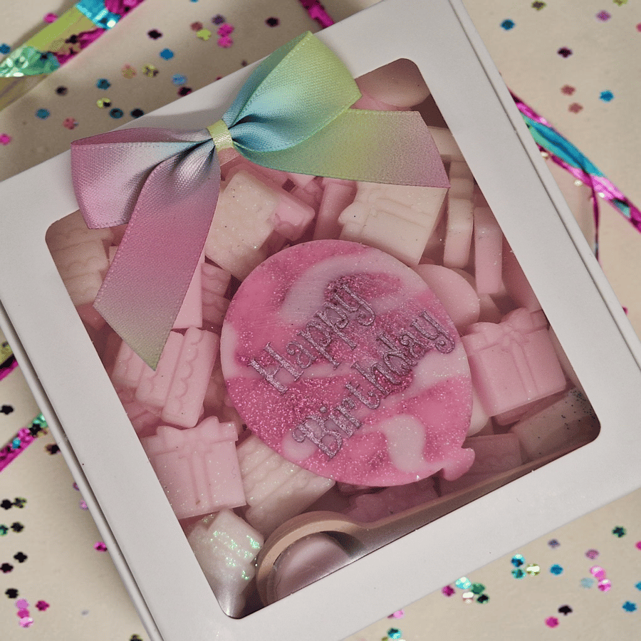 Happy Birthday Wax Melt Scoopies 