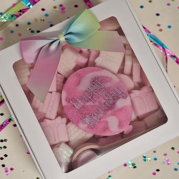 Happy Birthday Wax Melt Scoopies 