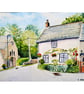 Buckland Monachorum Dartmoor Devon  Original Watercolour Painting Mounted