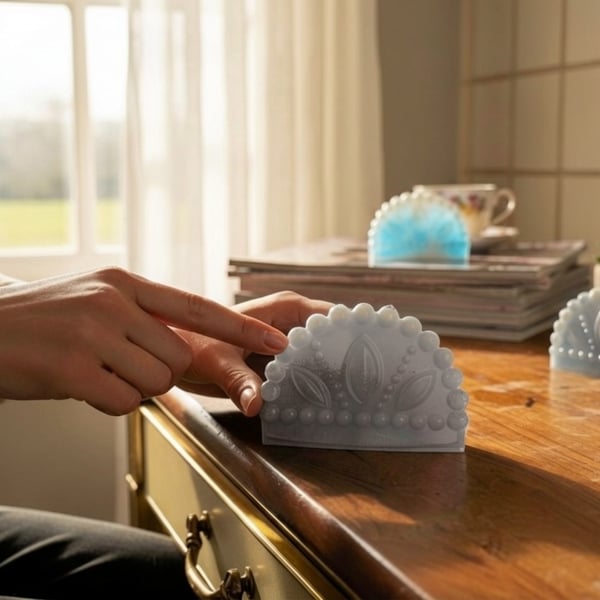 Handcrafted letter rack