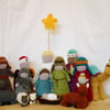 Crochet Nativity Set 