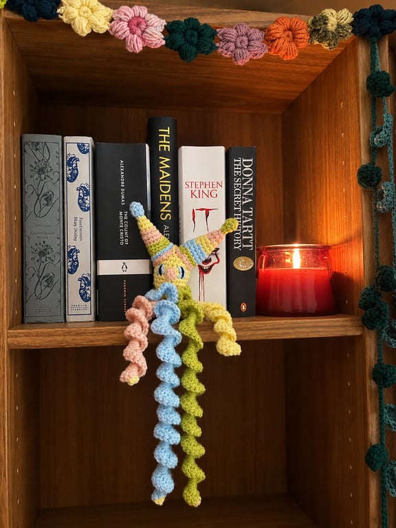 Crochet Clown Hanging Decoration