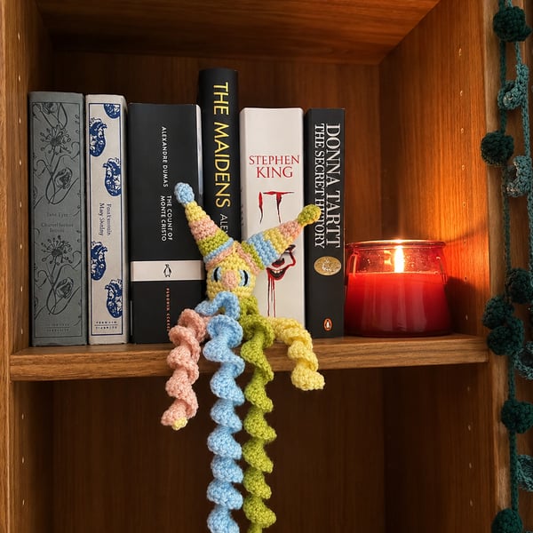 Crochet Clown Hanging Decoration