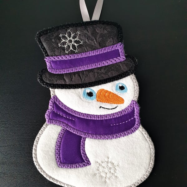 Snowman Hanging Christmas Decoration