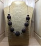  Felt Necklace. (258) - Image 1