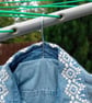 Embroidered Denim Shirt Peg or Storage Bag - Image 3