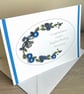 Quilled handmade 65th or 45th anniversary card - Image 1
