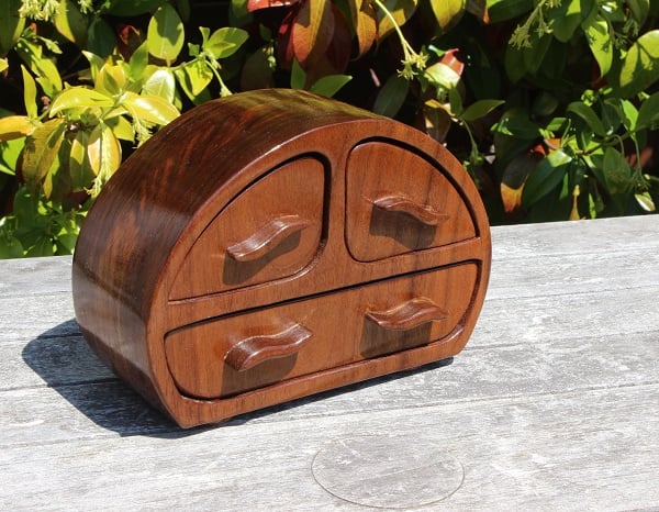 Walnut Jewellery Box (WJB23)