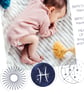 Celestial - Personalised Baby Photo Print, new baby gift nursery art - Image 7