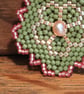 Daisy pentagon pendant