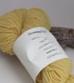 100g Bright Weld Yellow Dyed Falkland Merino DK Wool Yarn