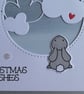 Christmas Card - Rabbit With Clouds - Stormy Blue - Christmas Wishes - Image 6