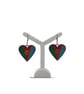 Eritrean flag earrings, love Eritrea,  loveheart jewellery, african queen,  - Image 5
