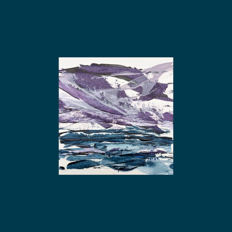 Perfectly Imperfect Original Seascape Painting - Sample 206