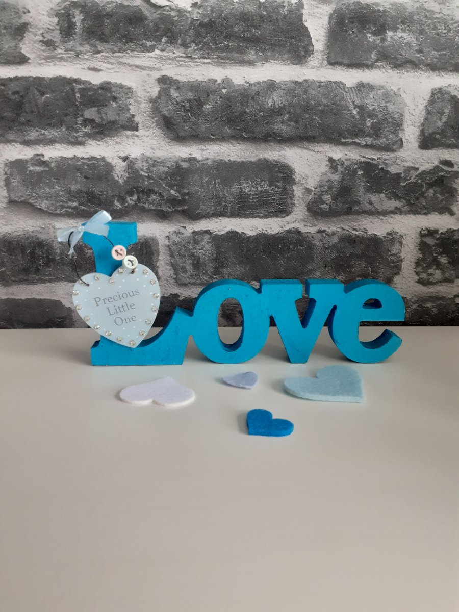 Nursery ornament for new baby, new baby gift,