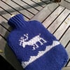 Knitted Hot Water Bottle Cover