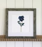 'Black Moon' Framed Print 12" x 12"