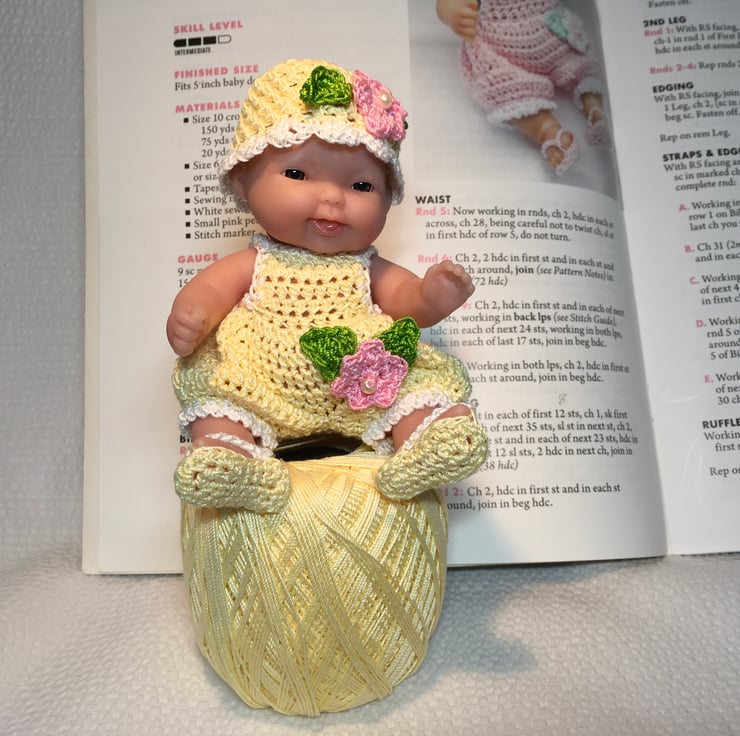 Berengeur Lots to Love 5 Baby Doll in Itty Bit Folksy
