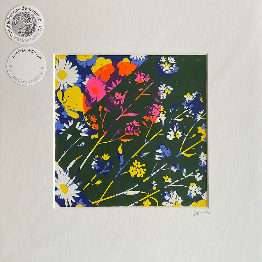 Pretty Little Layer original screen print - Super Seconds Festival