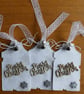 Snowflake Merry Christmas Gift Tags - Image 1