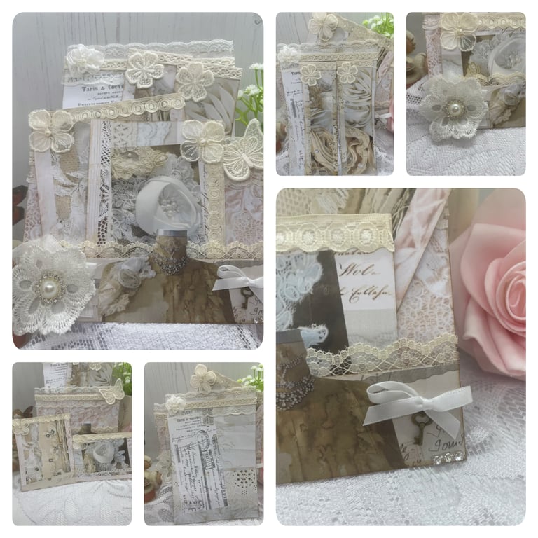 Ephemera - Altered Envelope Loaded Pocket by Carolee Crafts PB8 0049