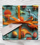 Reusable Baby Wipes, Face Cloths, Washable Wipes, Eco Friendly, Blue-BD155