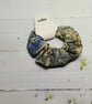 Sleep Mask Gift Set, Blue Batik Scrunchie, Headband, Perfectly Imperfect - Image 7