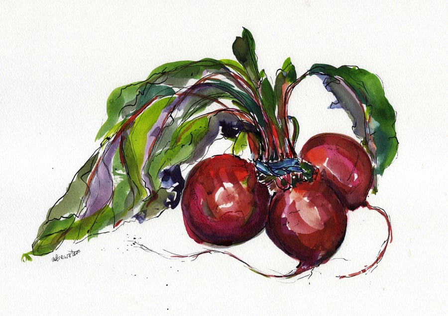 Beetroots print